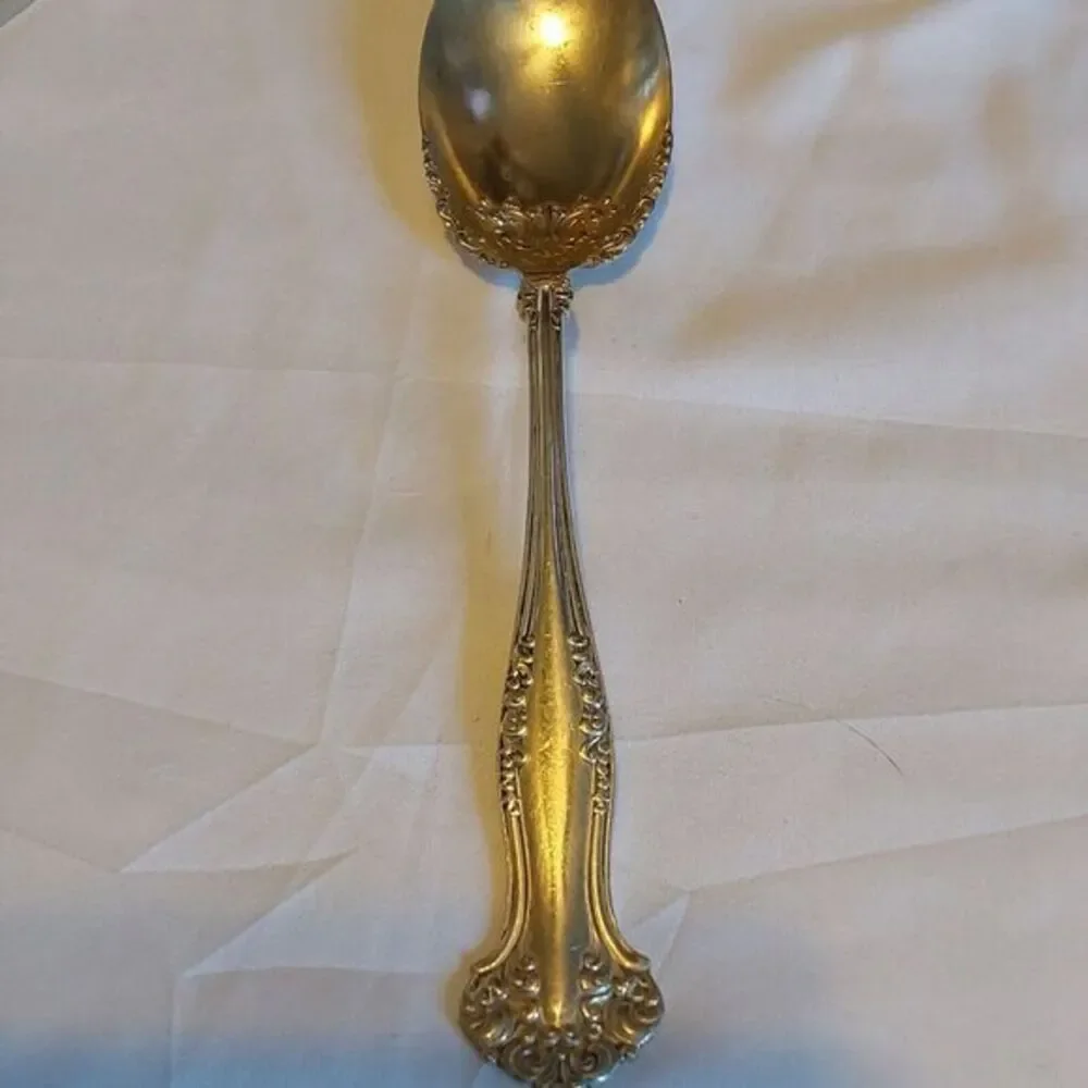 Silverplate International 1847 Rogers Bros AVON PRESERVE  SPOON  7‎ 1/2